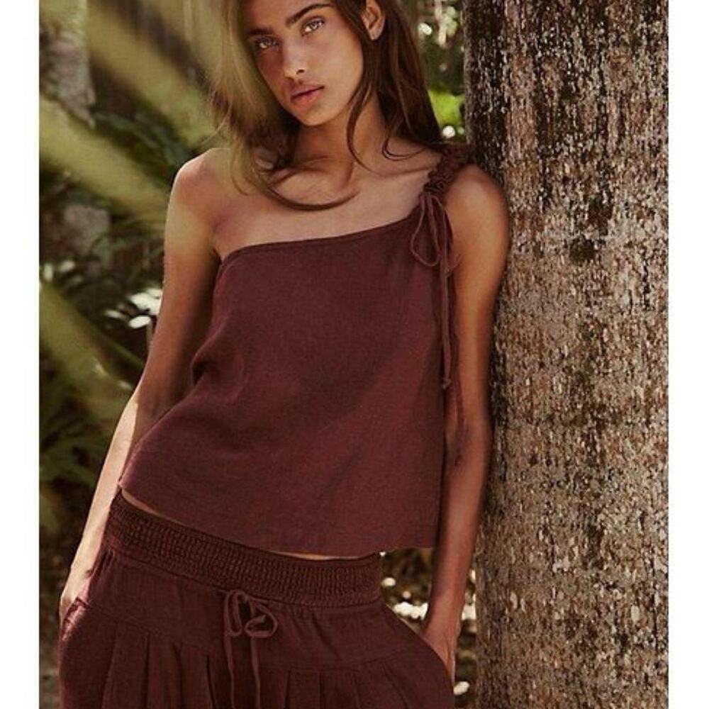 Nwt free people linen top